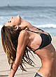 Audrina Patridge wearing a bikini on the beach pics