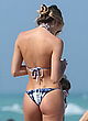 Candice Swanepoel booty in hot bikini at a beach pics