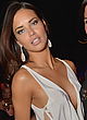 Adriana Lima braless shows huge cleavage pics
