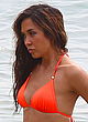 Myleene Klass sexy orange bikini photoshoot pics