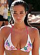 Tulisa Contostavlos paparazzi bikini pool photos pics