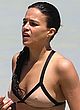 Michelle Rodriguez showing hard pokies in bikini pics