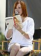 Molly Ringwald upskirt at the book event pics
