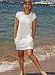 Rachael Leigh Cook in short white dress photoset pics