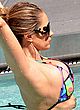 Jennifer Nicole Lee in bikini at the pool pics