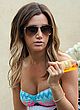 Ashley Tisdale busty in tube bikini poolside pics