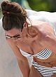 Michelle Heaton stripping to sexy bikini pics