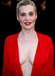 Emmanuelle Seigner busts braless cleavage pics