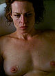 Sigourney Weaver naked pics - washing her hair in the tub