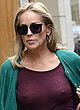Sharon Stone shows off boobs in c-thru top pics