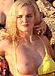Helen Flanagan exposed boob at the beach pics