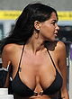 Nabilla Benattia naked pics - slips out of tiny black bikini