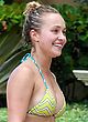 Hayden Panettiere busty in a tiny string bikini pics