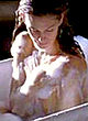 Cindy Crawford naked pics - sexy bubbles and tub shots