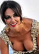 Maria Grazia Cucinotta shows huge cleavage downblouse pics