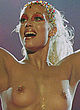 Elizabeth Berkley naked pics - glitter covered boobs