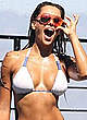 Fernanda Marin sexy in bikini poolside photos pics
