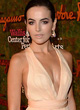 Camilla Belle cleavage on red carpet pics