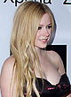 Avril Lavigne shows big boobs in tube dress pics