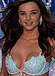 Miranda Kerr blue lingerie Victorias Secret pics