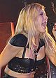 Ellie Goulding in skimpy leather outfit pics