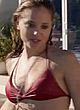 Margarita Levieva naked pics - sexy wet red bikini & boobs