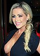 Nicola McLean naked pics - cleavy flashing her huge boobs