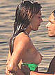 Belen Rodriguez naked pics - caught topless on a yacht