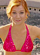 Alyson Hannigan pink bikini in a hot tub pics