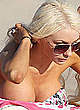 Courtney Stodden almost topless on a beach pics
