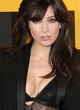 Daisy Lowe cleavage in see thru dress pics