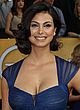 Morena Baccarin braless showing huge cleavage pics