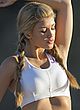 Amy Willerton busty in sports bra & tights pics