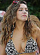 Kelly Brook cleavage in bikini in miami pics
