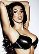Georgia Salpa busty in sexy black lingerie pics