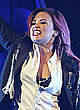 Demi Lovato at her neon lights concert pics