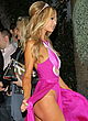 Paris Hilton pantyless and braless in pink pics
