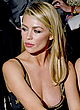 Abigail Clancy naked pics - nipple-slip at a fashion show
