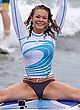 LeAnn Rimes surfing in thong bikini pics