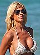 Victoria Silvstedt busty in some old white bikini pics