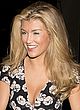 Amy Willerton cleavy in a floral mini dress pics