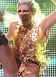 Kesha Sebert golden panties on stage pics