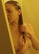 Lindsay Lohan naked pics - wet boobs while showering