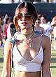 Eiza Gonzalez braless shows cleavage & leggy pics