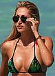 Lauren Stoner stunning in tiny green bikini pics