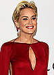 Sharon Stone pokies under tight red dress pics