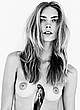 Emily Senko naked pics - topless black-&-white images