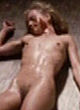 Linnea Quigley naked pics - pussy & boobs nude on floor