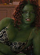 Rachel Nichols sexy green boob cleavage pics