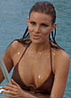 Raquel Welch sexy wet boobs in tiny bikini pics